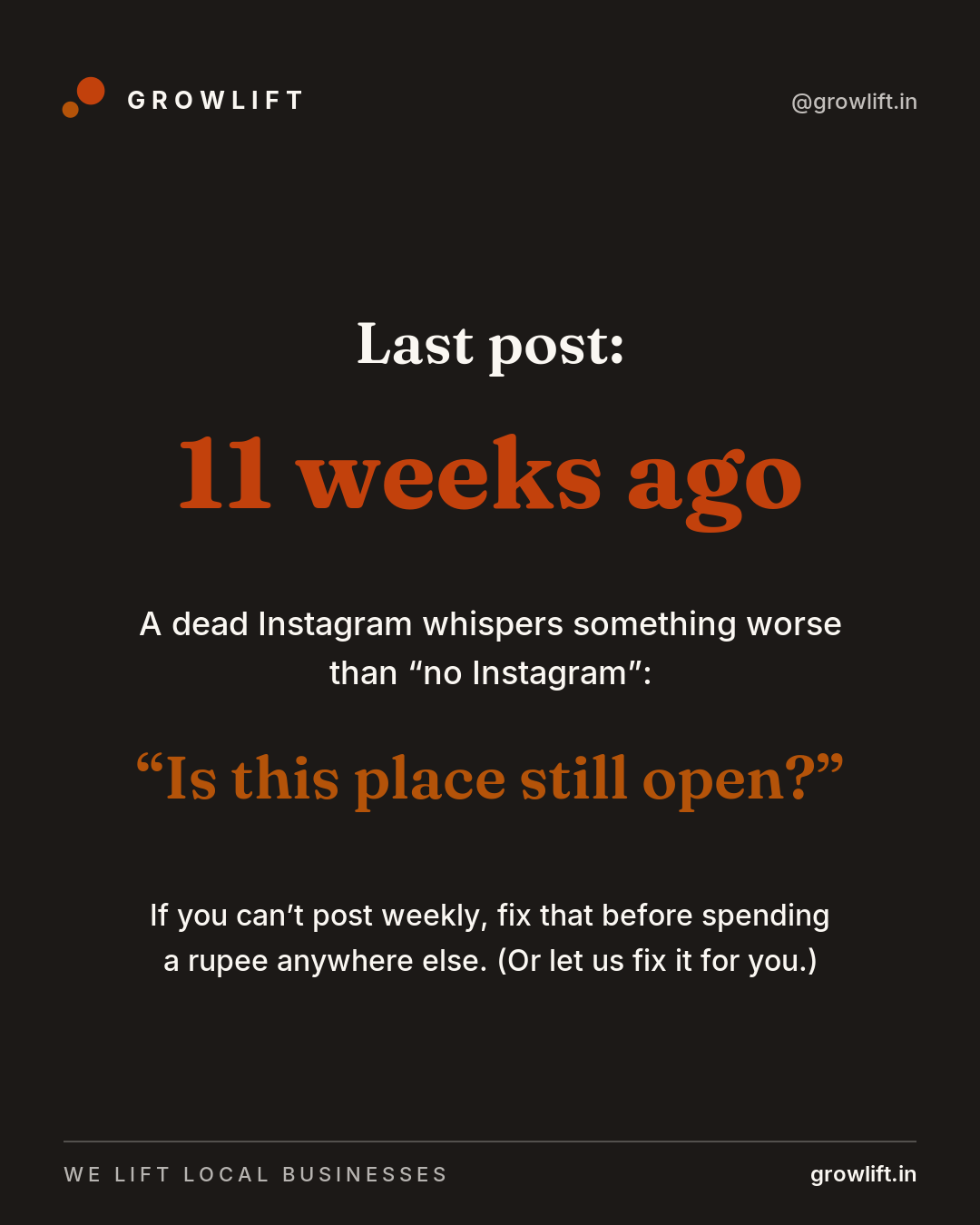 The dead account problem